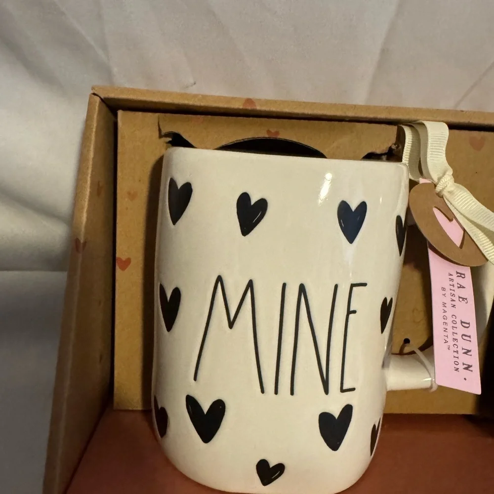 Rae Dunn love coffee mugs